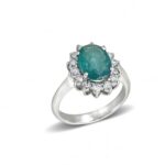 Δαχτυλίδι λευκό χρυσό