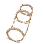 Δαχτυλίδι ροζ χρυσό