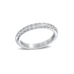 Δαχτυλίδι λευκό χρυσό RI16290