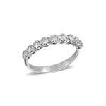 Δαχτυλίδι λευκό χρυσό RI16636