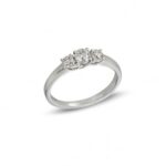 Δαχτυλίδι λευκό χρυσό RI14595