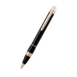 Montblanc Starwalker Red Gold PVD Black Resin Ballpoint Pen